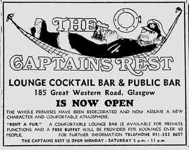 Captain's Rest advert 1977